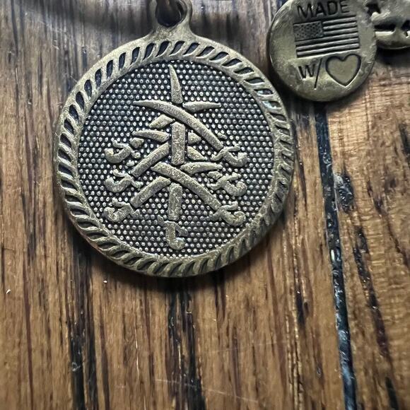 Alex and Ani collectible retired seven swords gold adjustable bracelet - Picture 2 of 5